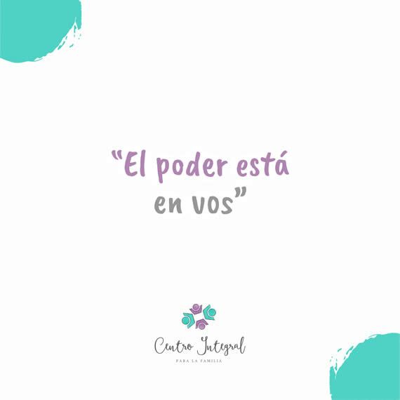 El poder está en vos