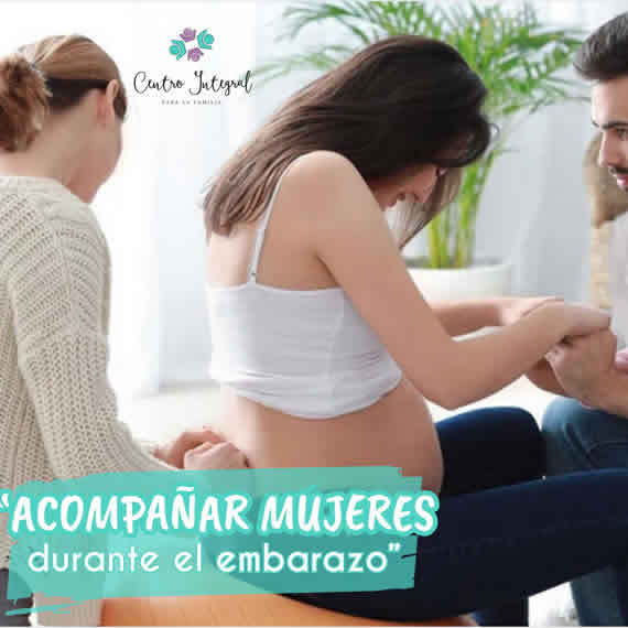    Acompañar a mujeres durante el embarazo⠀