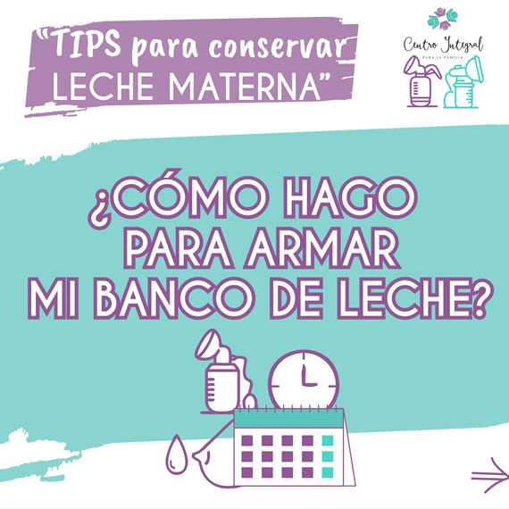   Tips para conservar la leche materna ⠀⠀