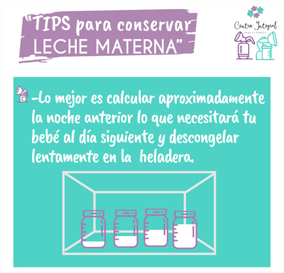 tips banco de Leche